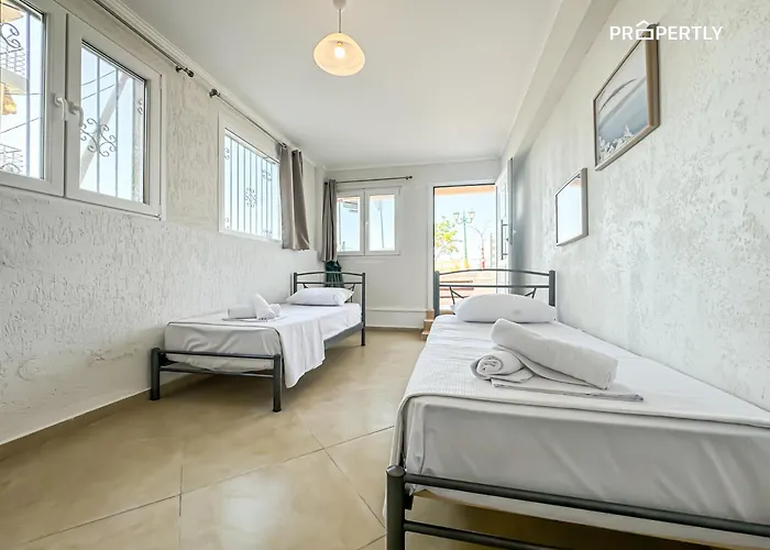 Apartamento Beachfront Retreat #propertly Nea Kallikrateia